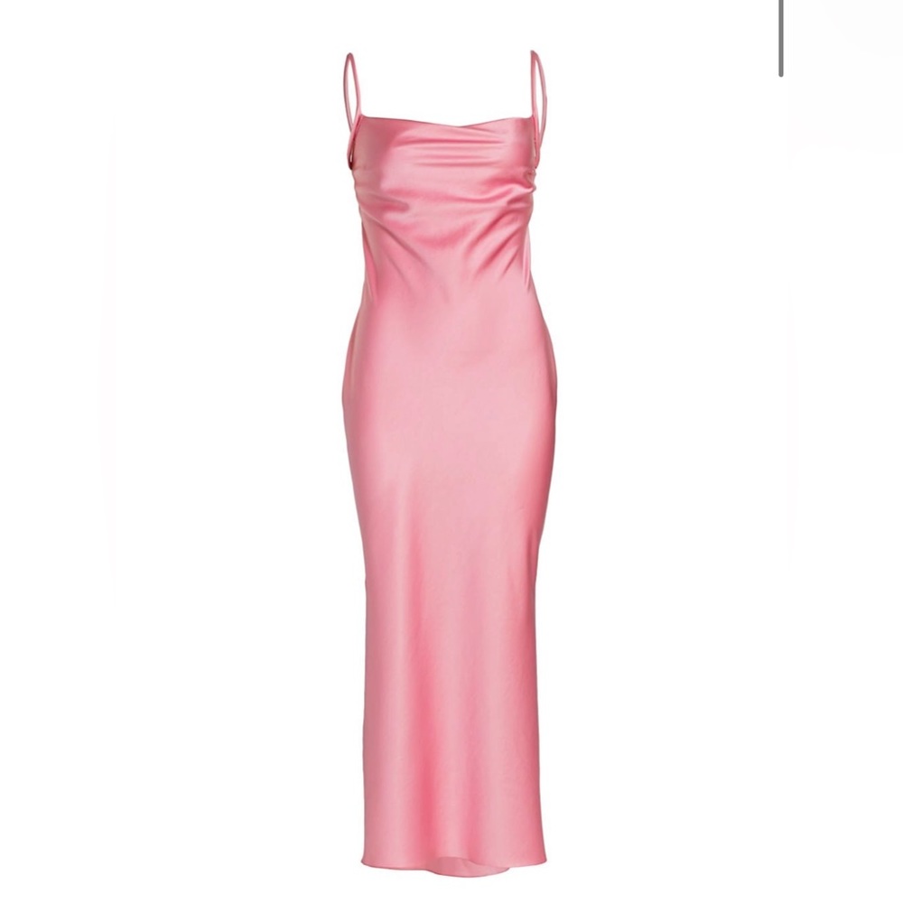 Nanushka xs pink dress